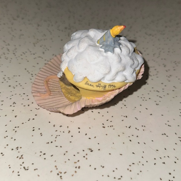 Vintage Charming Tails Happy Birthday figurine signed by Dean Griff 1996! 97/715 - Picture 2 of 5